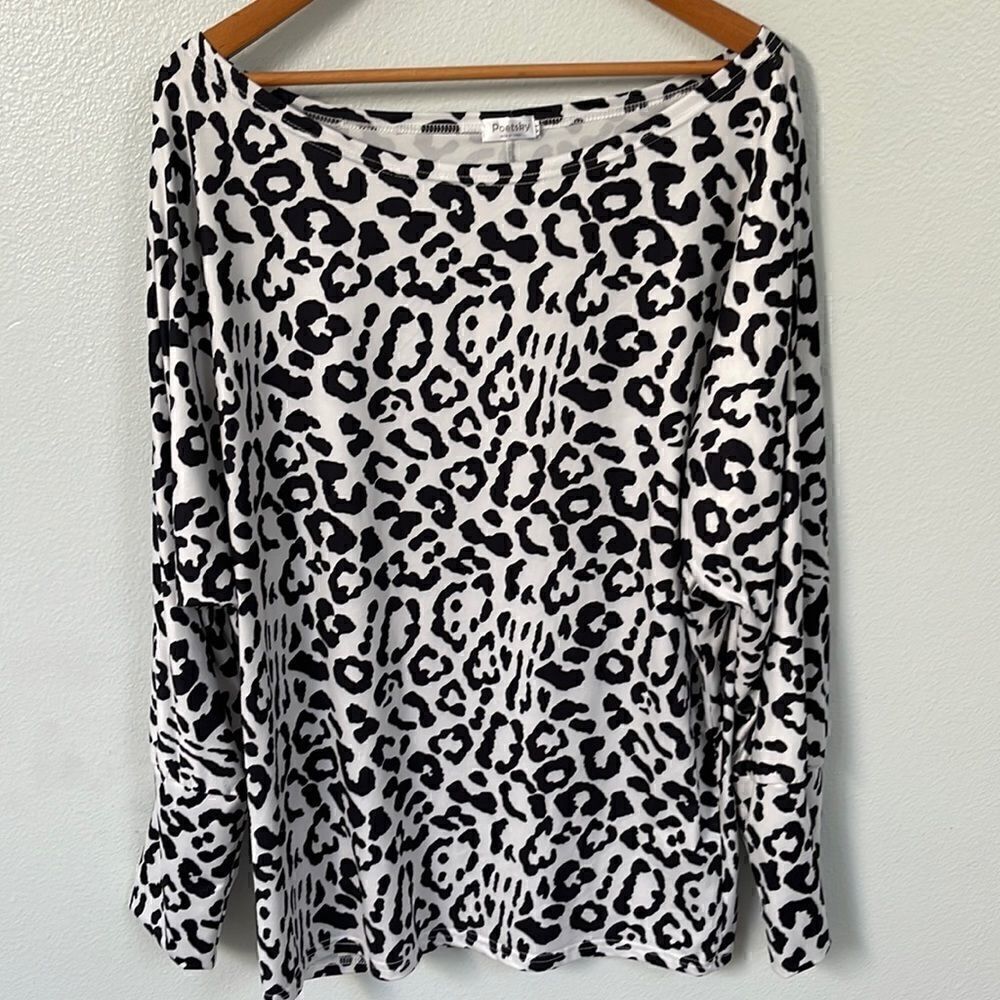 Poetsky cotton blouse.  Size XL. Silky soft.